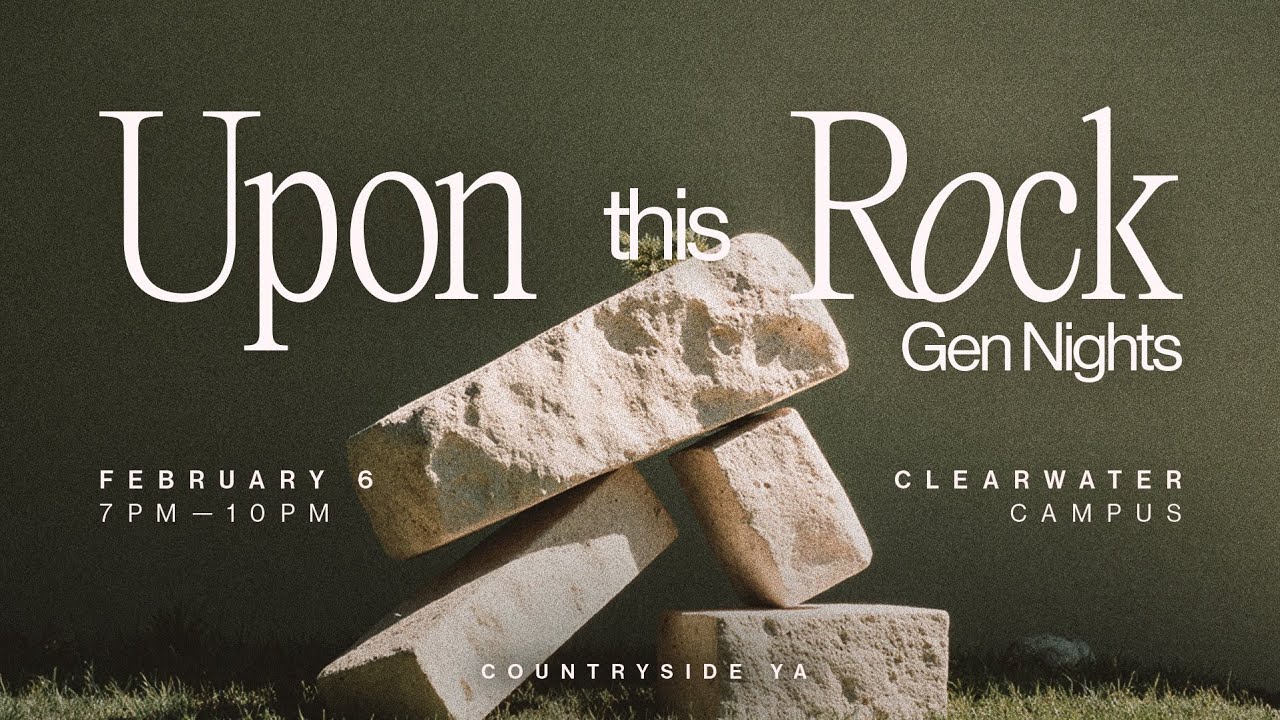 GEN NIGHTS - Upon This Rock - Young Adults Worship Night