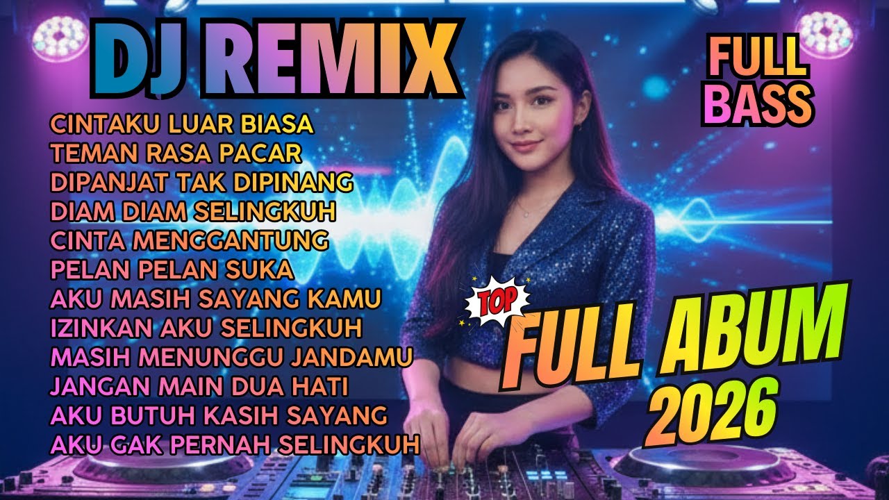 FULL ALBUM DJ REMIX CINTAKU LUAR BIASA | DJ DANGDUT REMIX TERBARU VIRAL 2026 | Bass Goyang Official