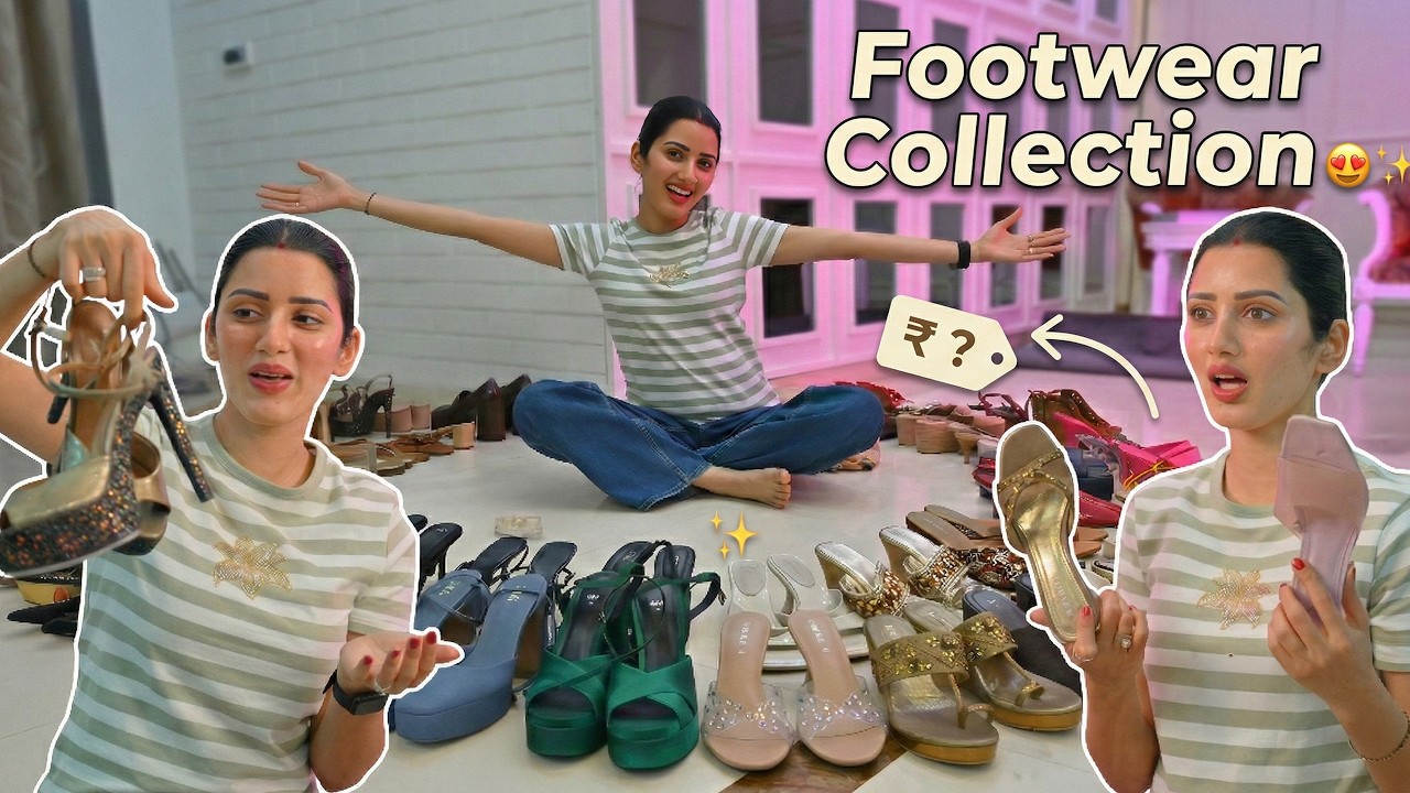 Mera Footwear Collection 👠 jiska app sabhi ko besabri se Intezar tha 🫣