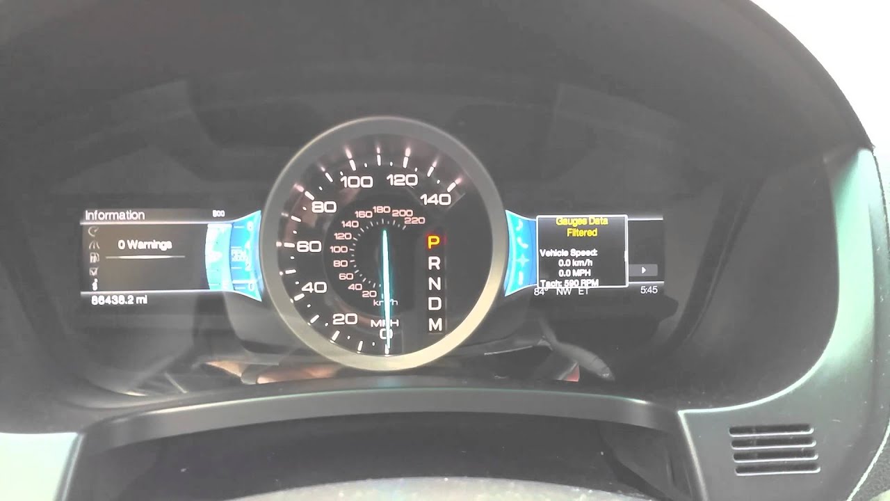 MyFord Engineering Mode
