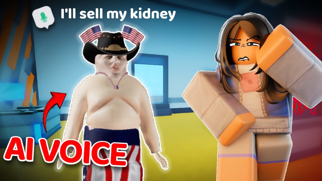 MAKING A MAN USING AI VOICE RAGE QUIT - Flee the Facility
