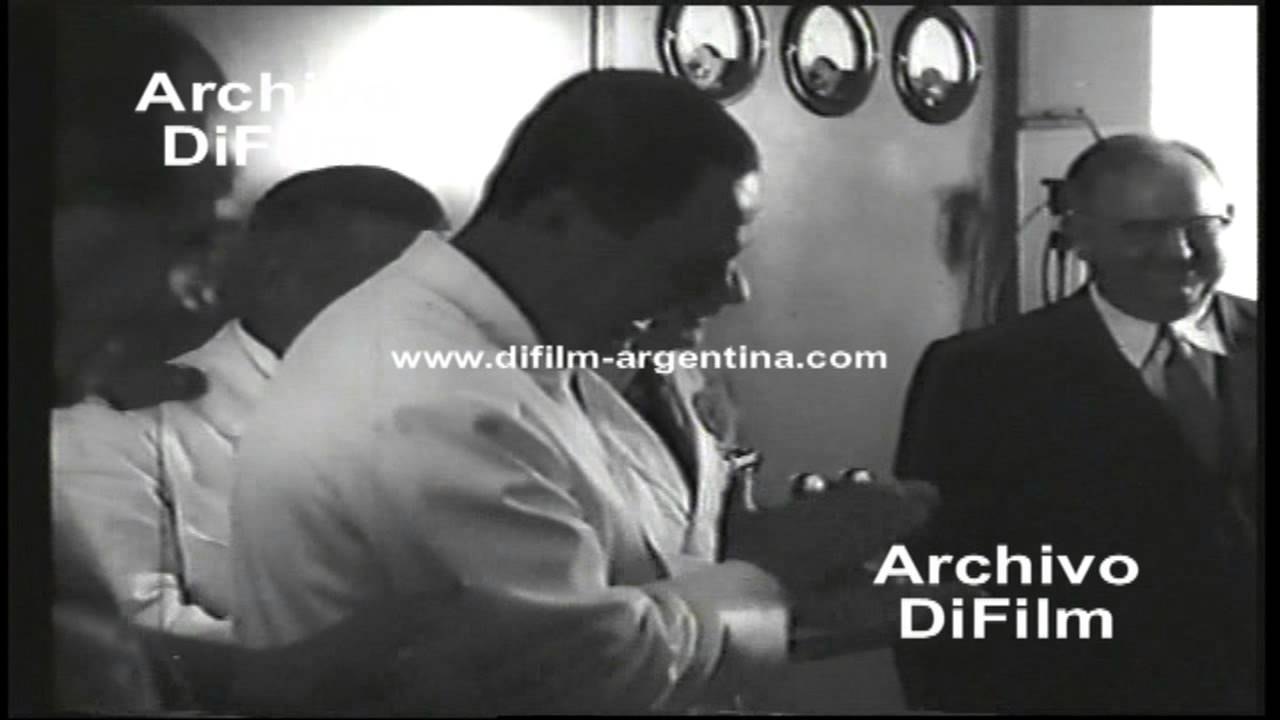 DiFilm - Energía Nuclear - Peron asiste al primer Ciclotrón (1954)