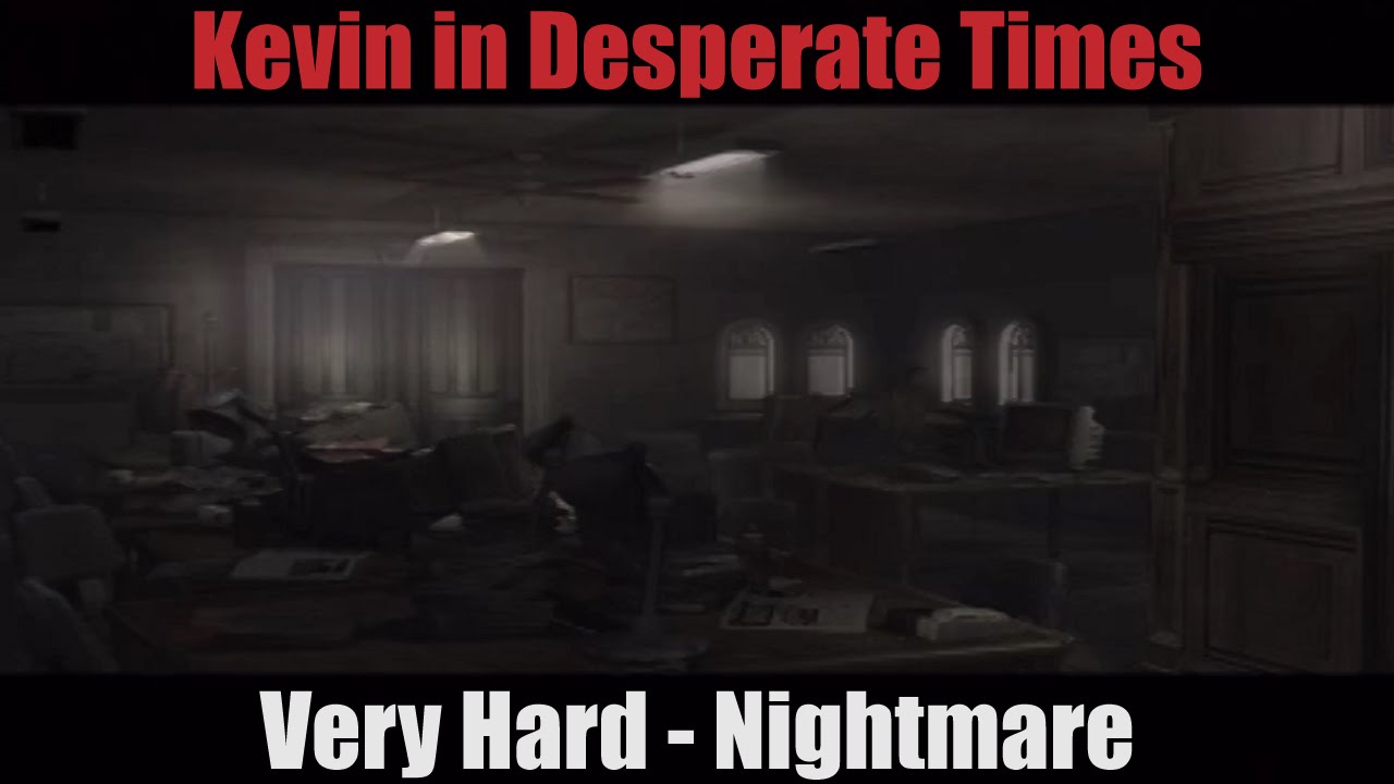 Kevin in Desperate Times (Very Hard | Nightmare) Resident Evil Outbreak File #2