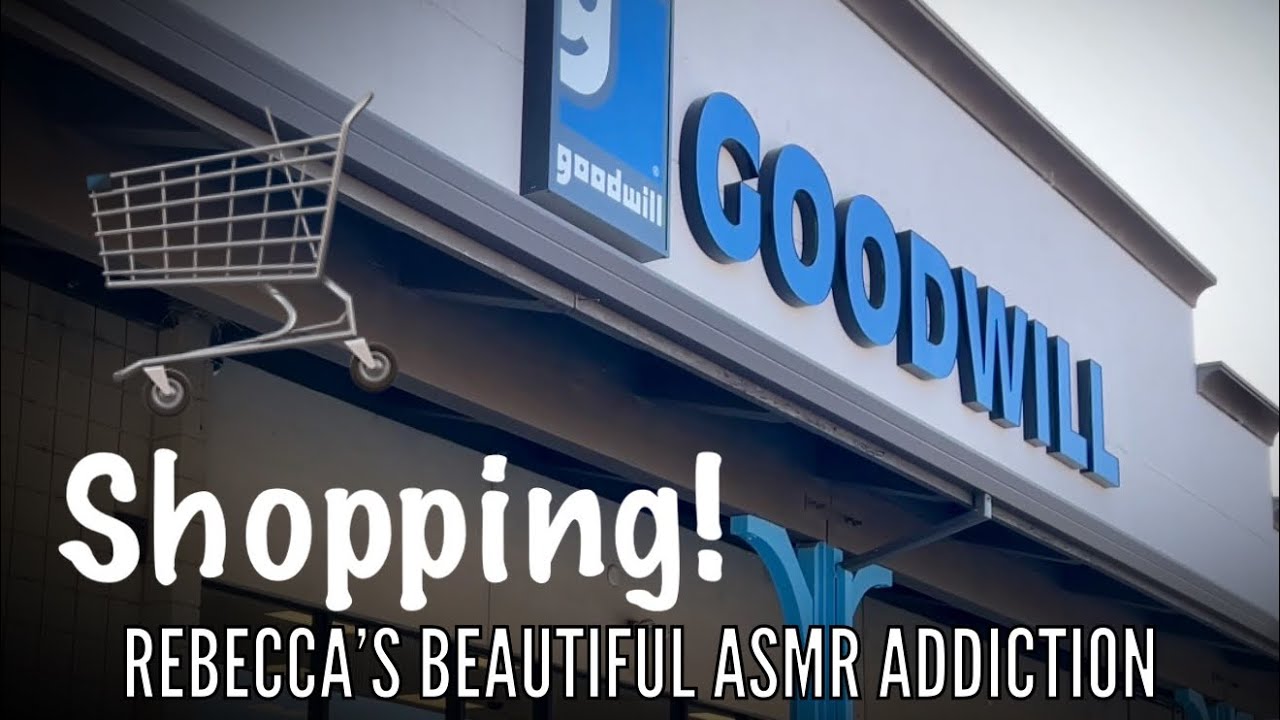 Goodwill Shopping! (No Talking  Version) Public ASMR! Shop with Rebecca