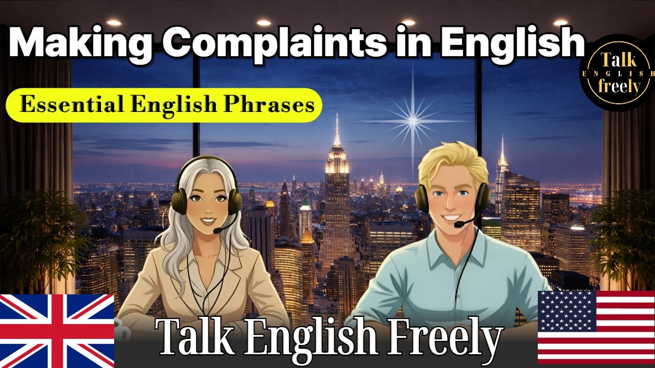 Making Complaints in English | A2-B1 Level Listening Practice (15 min)