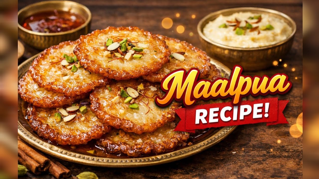 Maalpua Recipe एकदम नरम रसीले मालपुए का इसे आसान तरीका आपने पहले कभी नहीं देखा होगा |  Best maalpua 