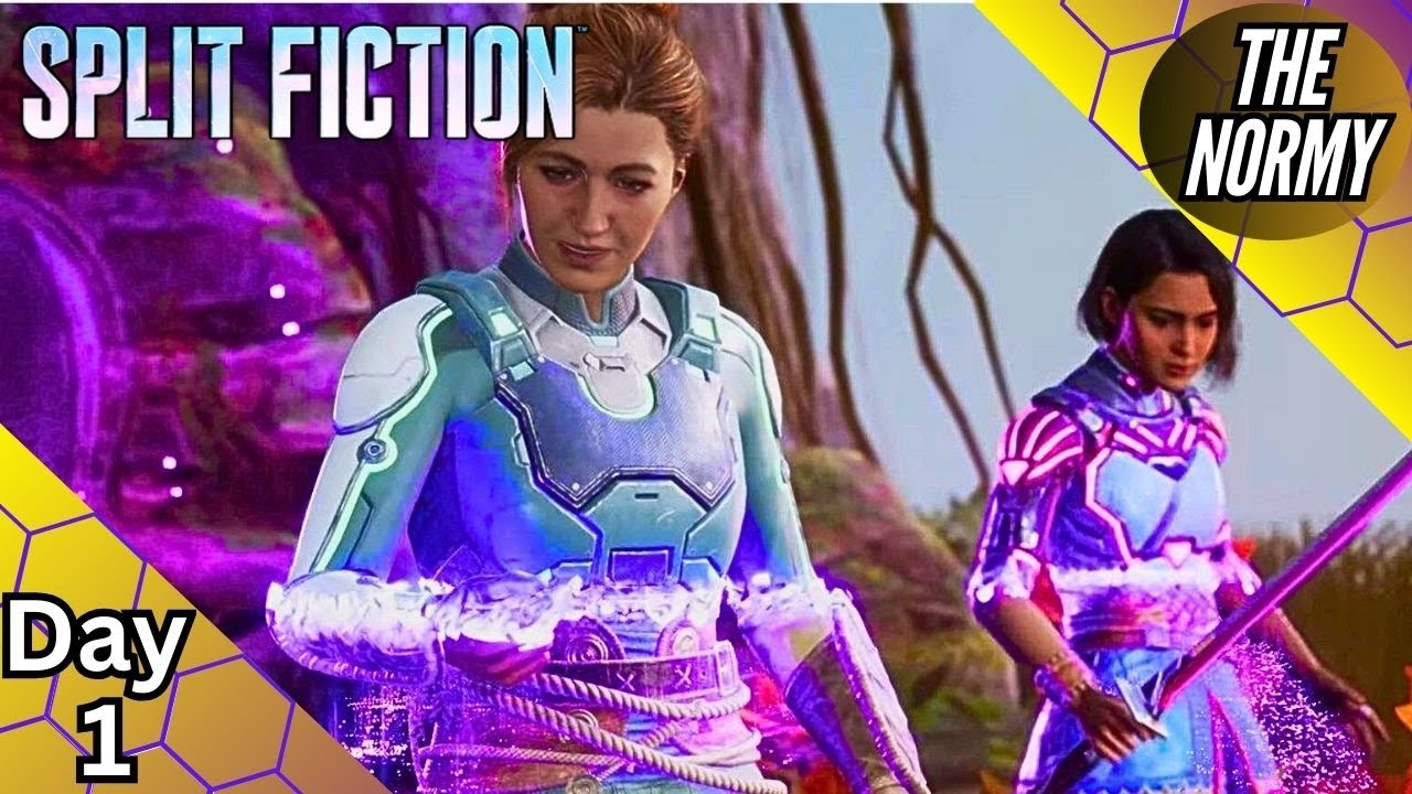 Can Inked become a gamer girl!? Split Fiction Day 1 Livestream