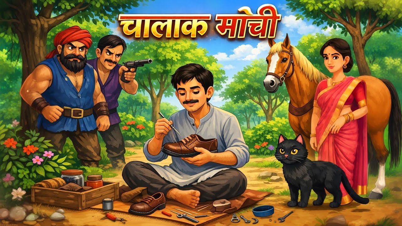 चालाक मोची | Chalak Mochi Story in Hindi | Clever Shoemaker | Hindi Moral Story| @Time-Hop Toons