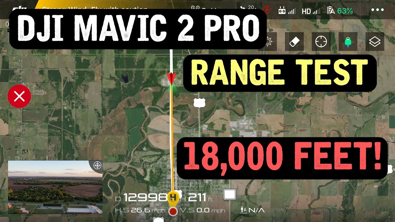 Тест DJI Mavic 2 Pro / LONG RANGE — 3,4 мили!