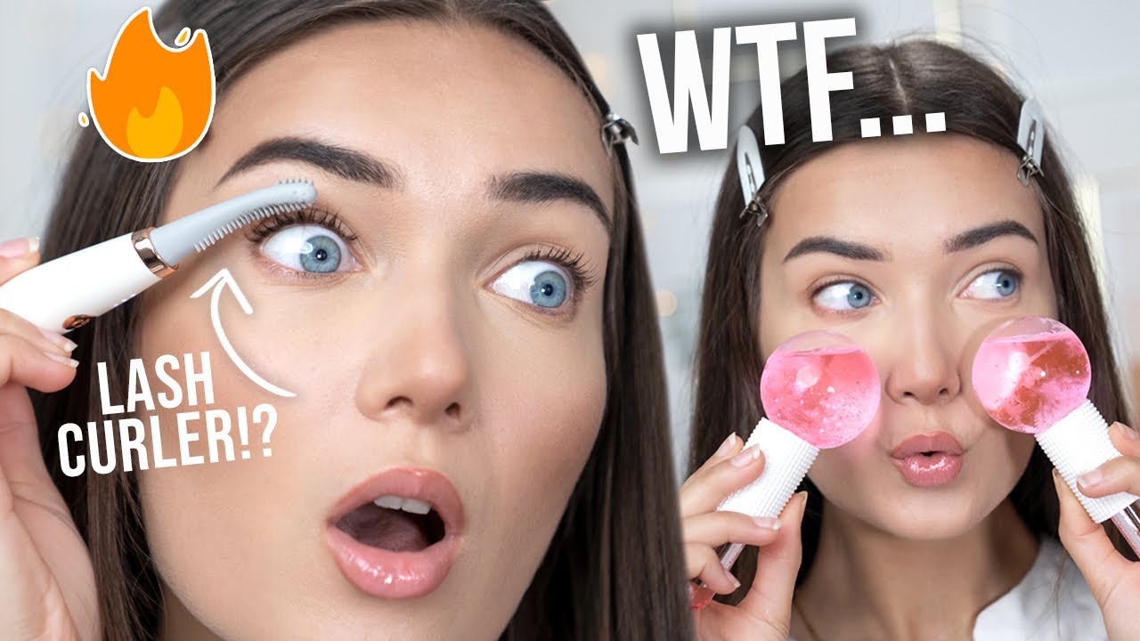 TESTING WEIRD BEAUTY GADGETS... ARE THEY WORTH THE MONEY!?
