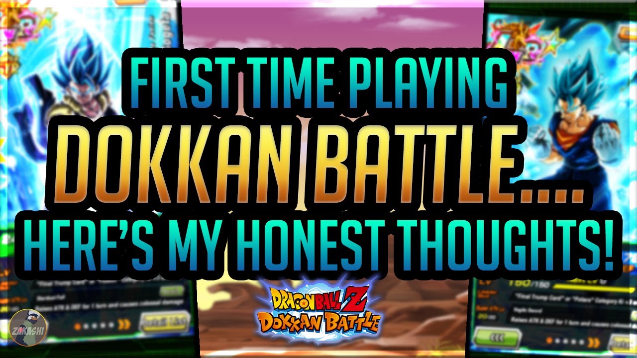 A DragonBall Legends player's FIRST Time Playing Dokkan Battle... Here's my HONEST thoughts!