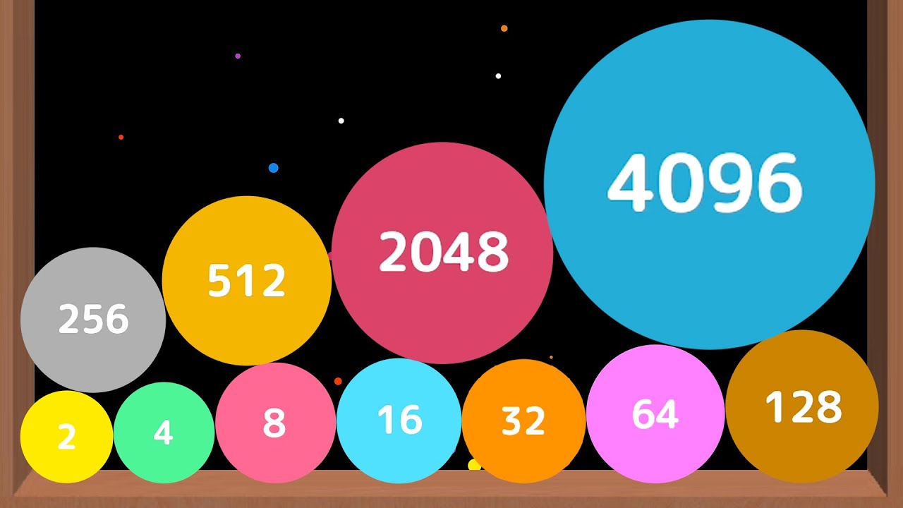 2048 Balls - Drop & Merge, 2048 Tile Classic Game, Merge Ball Game, 2048 Merge Offline Mobile Games