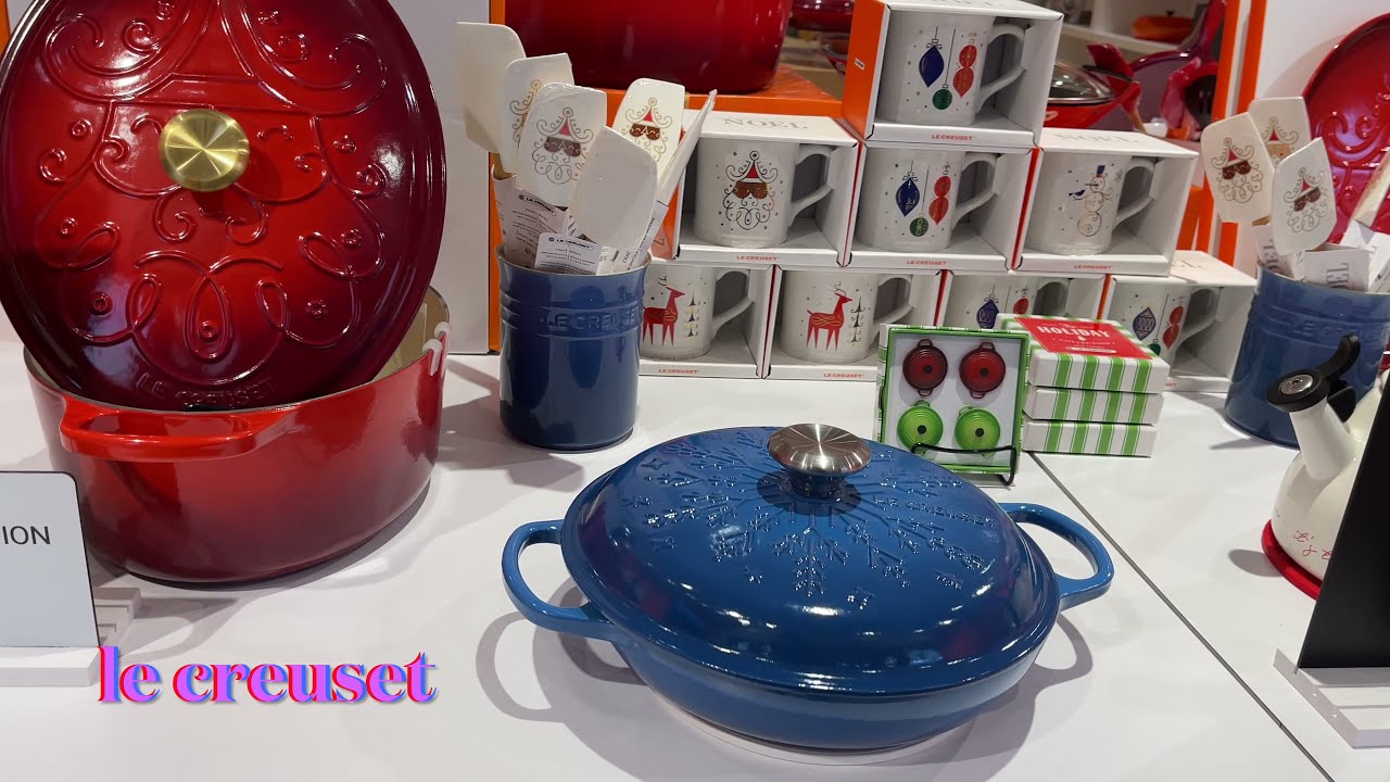 LE CREUSET OUTLET COOKWARE SALE TEJON STORE | SHOP WITH ME