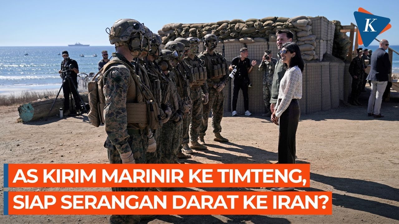 AS Bersiap Kirim Marinir ke Timteng, Mulai Serangan Darat ke Iran?