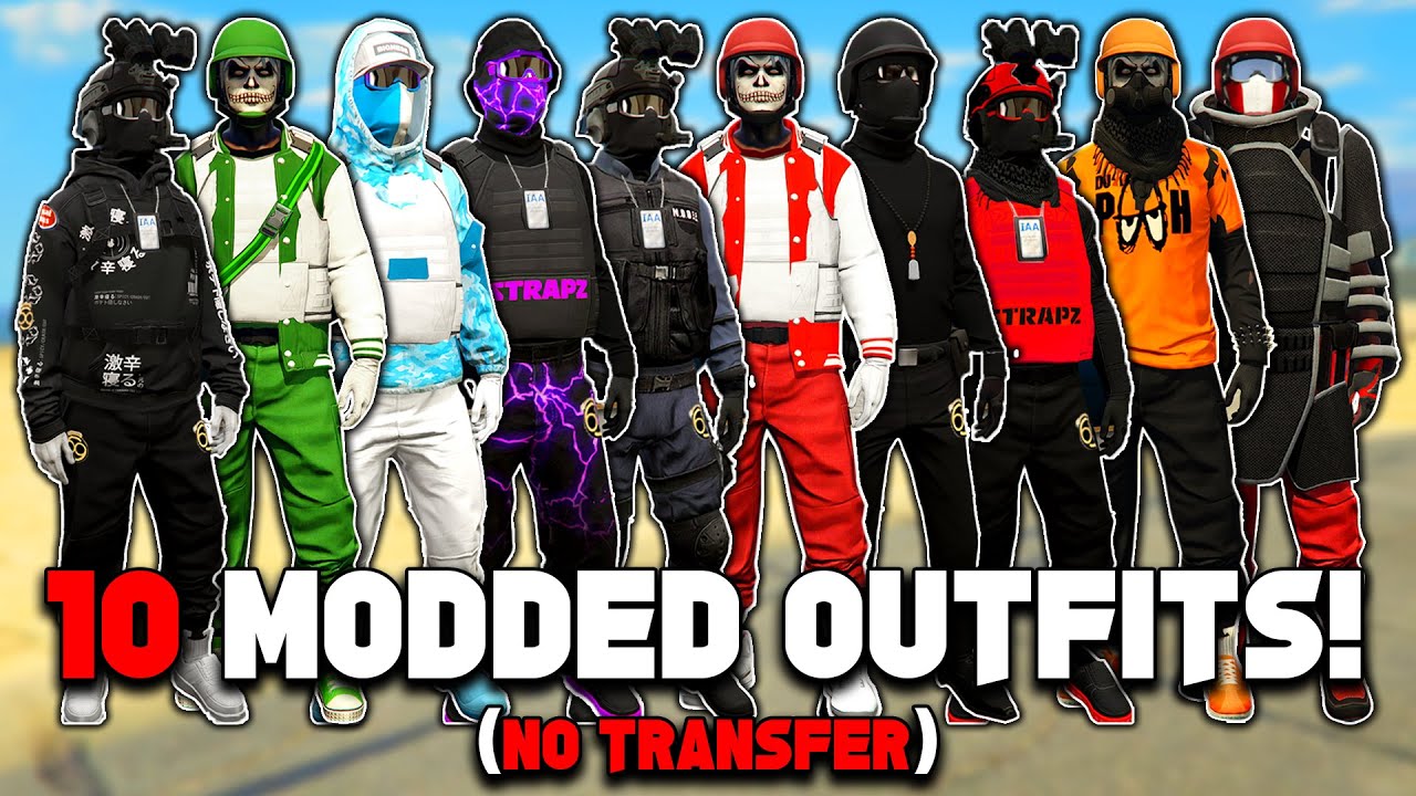 Как получить 10 модифицированных костюмов для GTA 5 без ошибок при переносе!