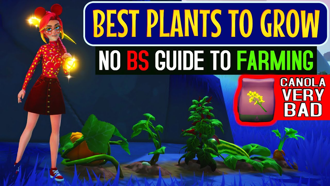 DISNEY Dreamlight Valley Farming Guide! Most Effective Plants to Farm. HUGE RESEARCH + Spreadsheet.