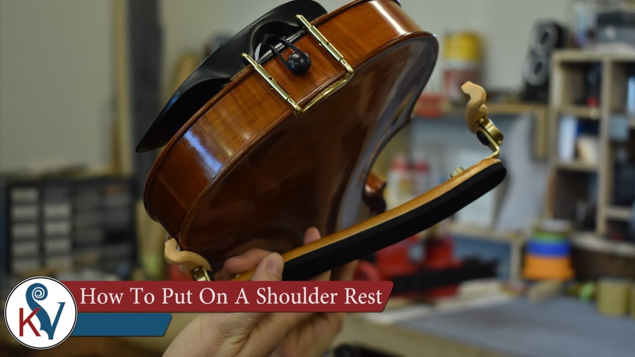 How to put on a shoulder rest | KV