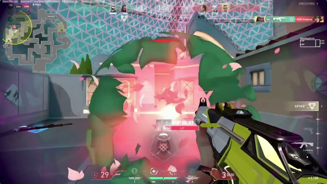 I played with my immo friend..