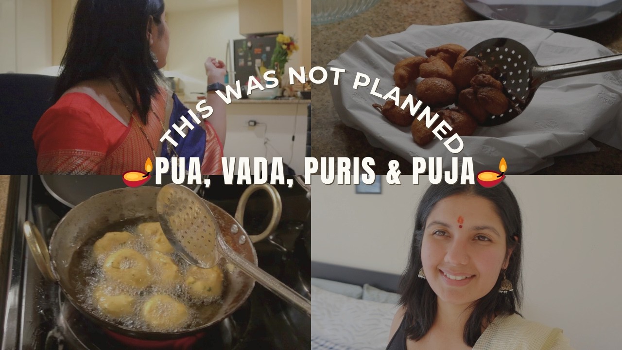Diwali Prep Gone Real🪔| Frying Pua, Vada, Hosting Guests & Puja Night Magic | Part 2 | Kumaoni Style