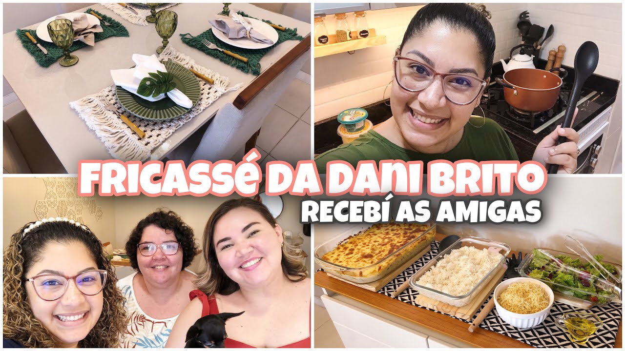 ENSINEI MEU FRICASSÉ 😋 RECEBI A LU E A TIA GLEICI | MESA POSTA + CAIXINHA BALACOBACO - Simplifique
