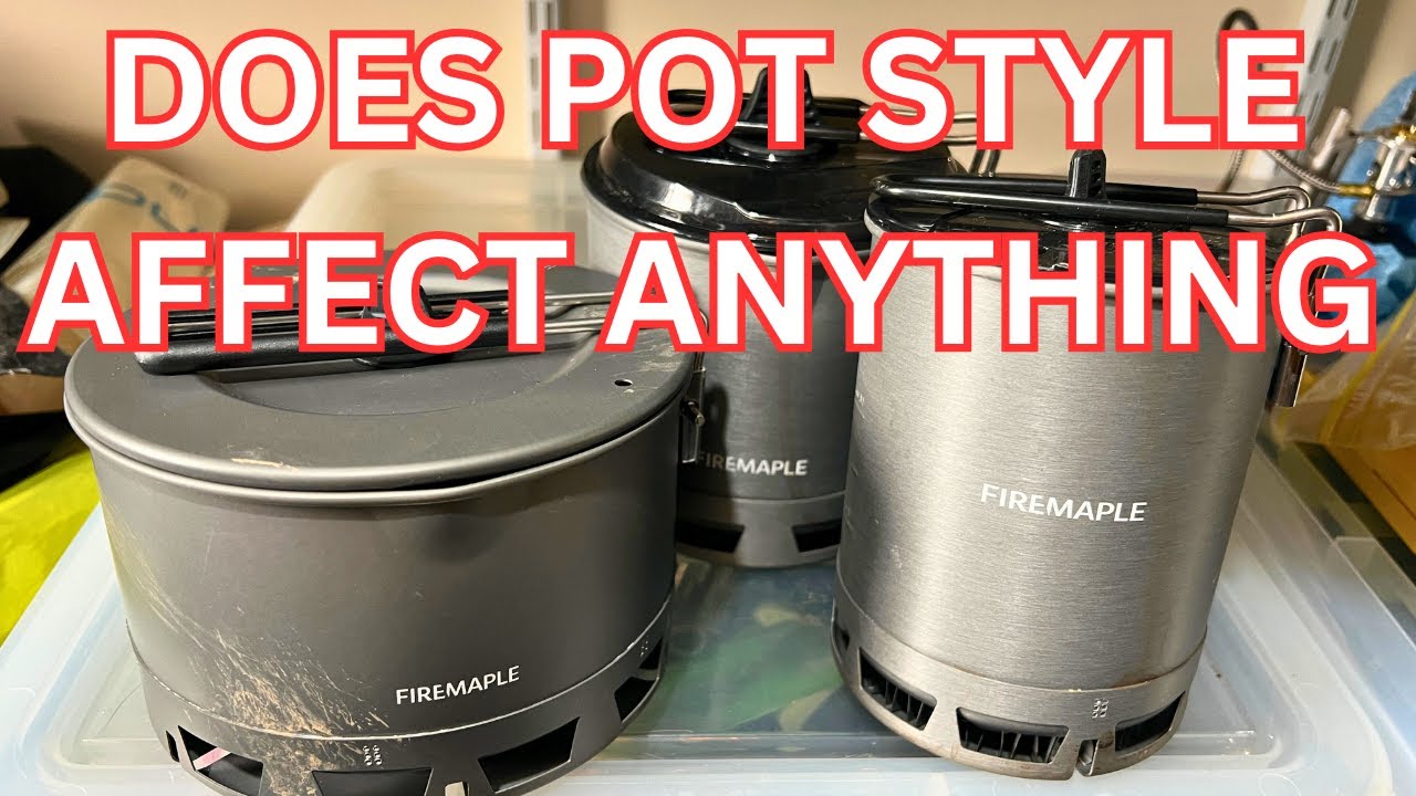 Плита FireMaple Titanium UL | Имеет ли значение форма теплообменника | Тест на кипение в плите | ...