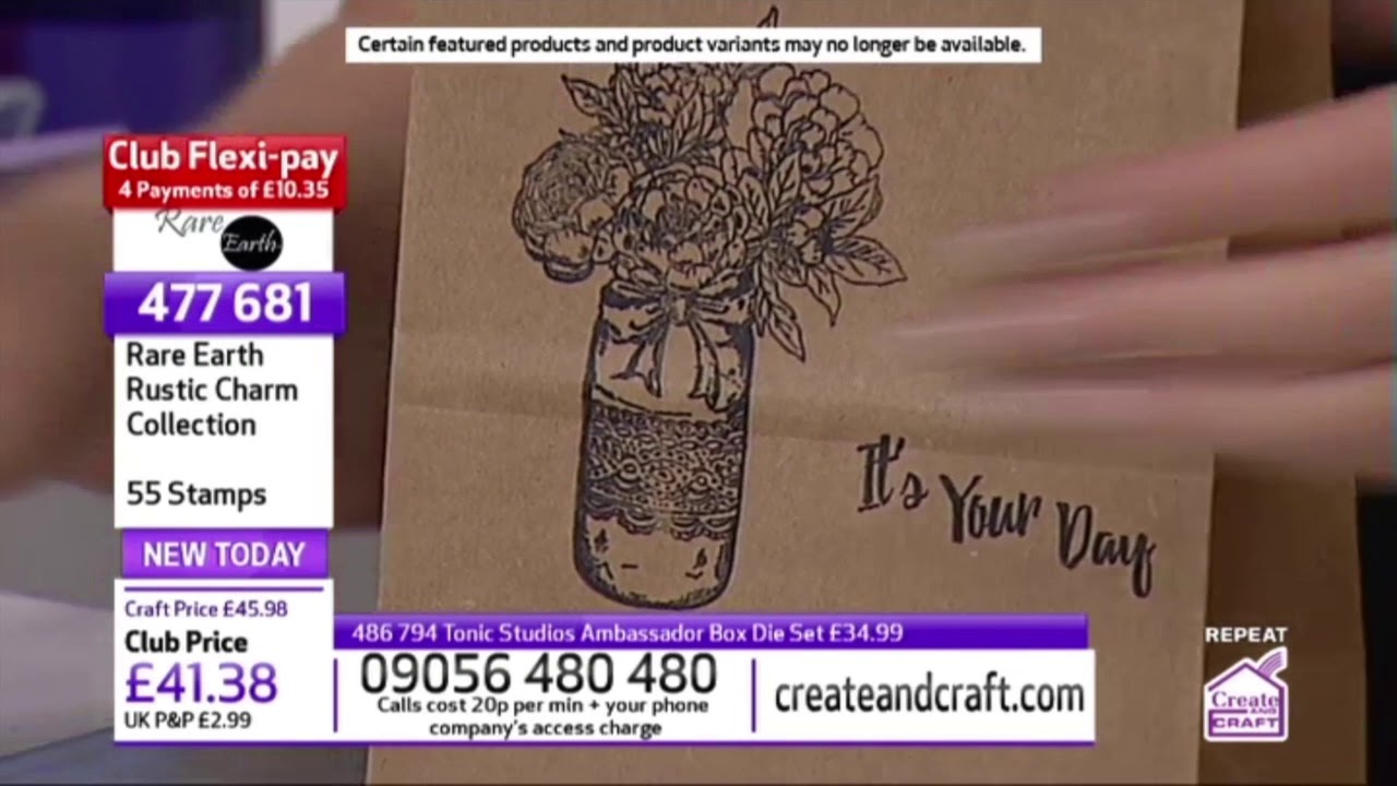 Rare Earth, Rustic Charm stamp collection with Kelly Anne Jordan