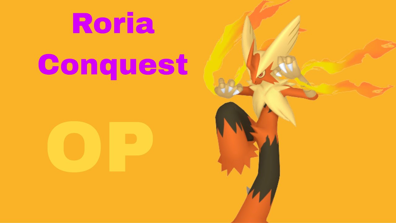 Shiny Mega Blaziken dominates PVP battles in Roria conquest