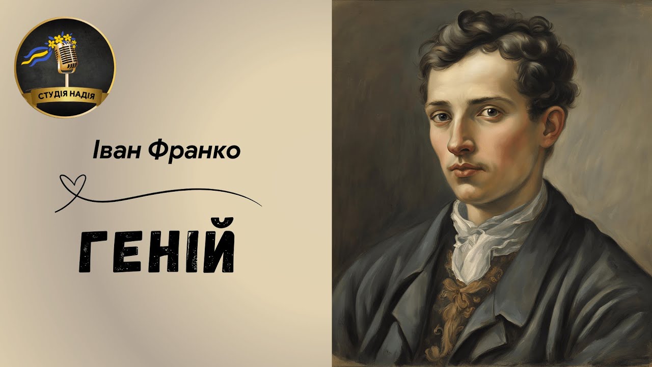 ГЕНІЙ - ІВАН ФРАНКО  |  АУДІОКНИГА #слухатиукраїнською #аудіокнигаукраїнською