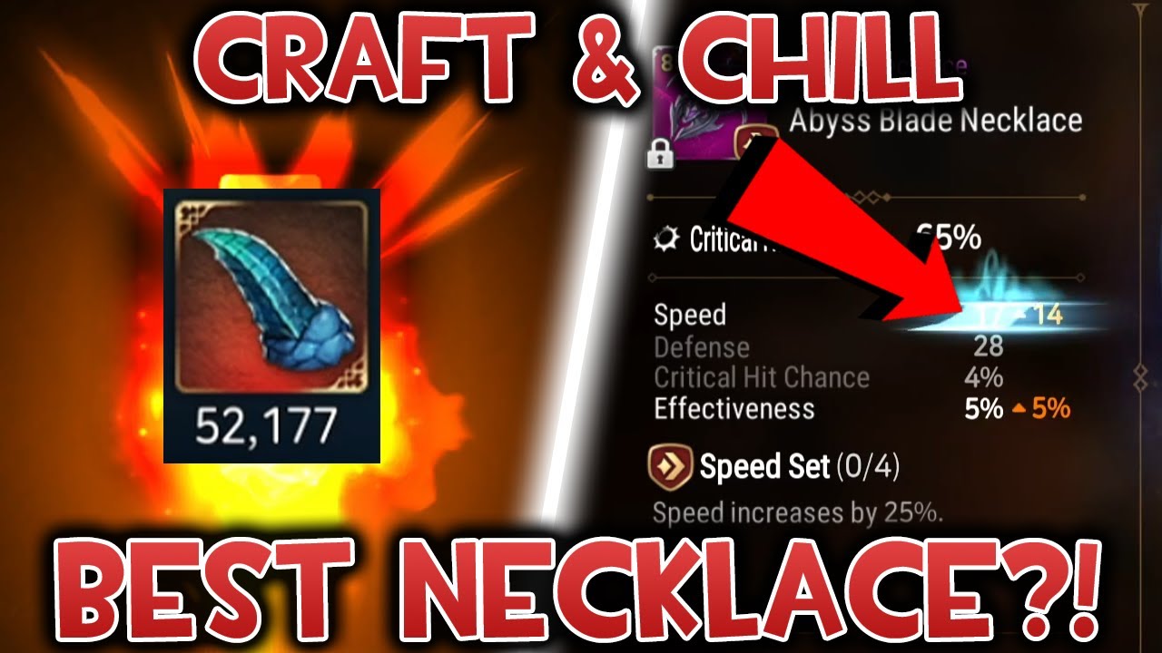 Epic Seven - My Fastest DPS Necklace?! - Craft & Chill #7