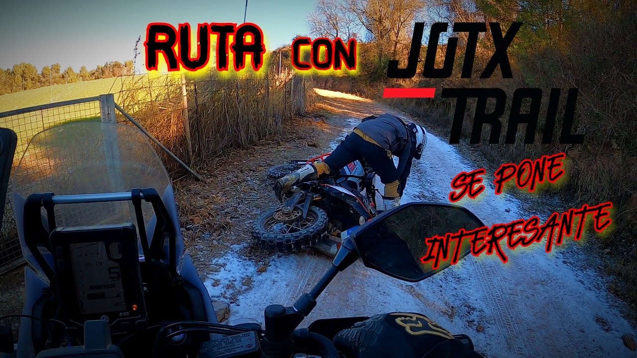 LA RUTA SE PONE INTERESANTE - NIEVE - JotxTrail edition - TENERES DE RUTA OFFROAD HARD TRAIL ENDURO