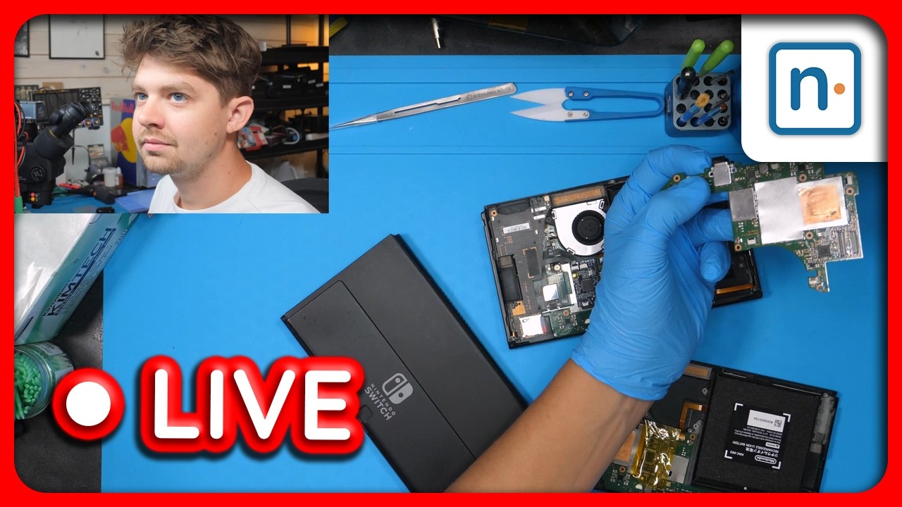 LIVE - Fixing As Many Switch OLEDs as Possible!
