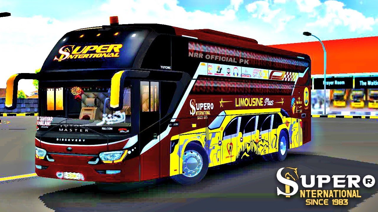 Al Munir First Triple Decker Limousine Sleeper Bus Skin || Super International || NRR