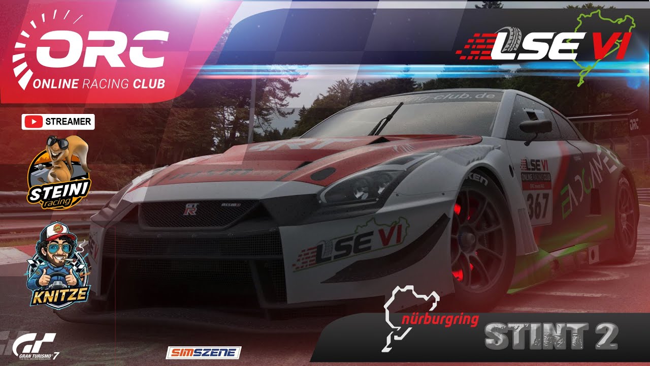 ORC | GT7 | LSE 6 | Sonntag | Stint 2 | 24h Nürburgring