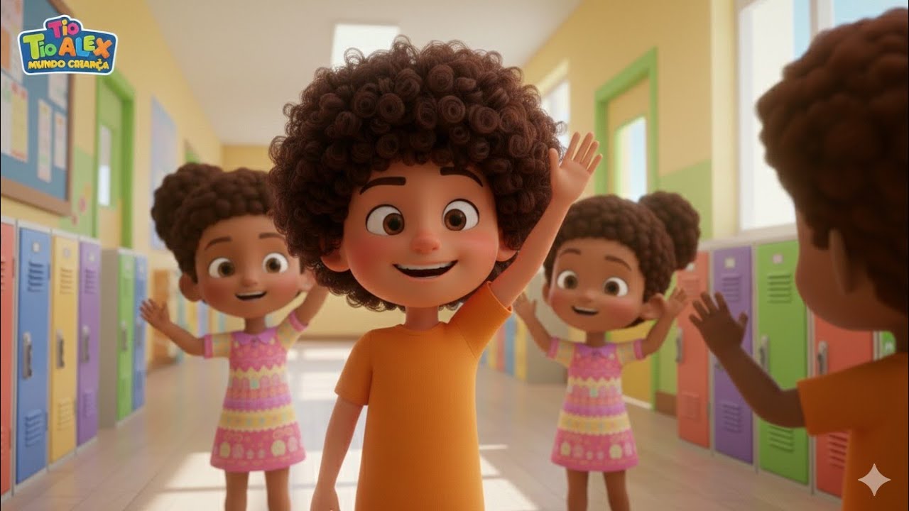 Amizade na Escola | Música Infantil Educativa | Tio Alex Mundo Criança