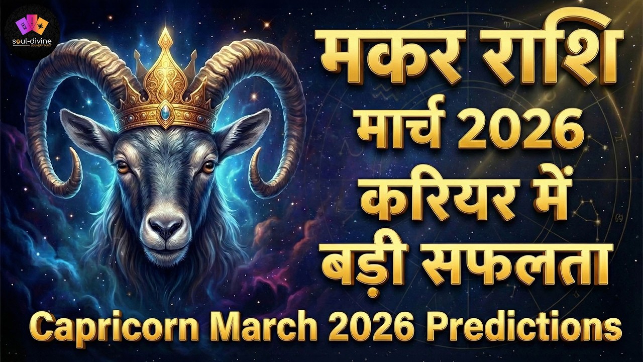 Capricorn March 2026 Tarot Hindi | Makar Rashi March 2026 Tarot Reading