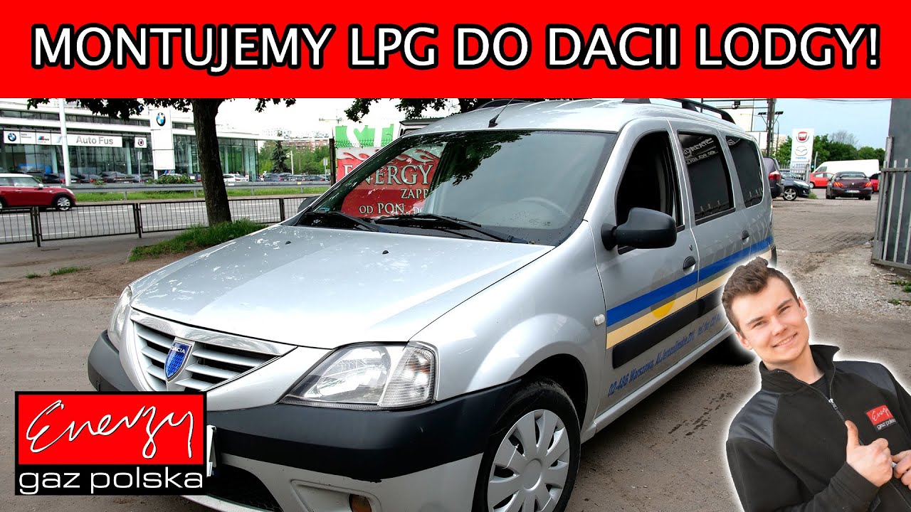 Montaż LPG: Dacia Lodgy 1.4 75KM 2008R! CZY to BENTLEY? NIE to DACIA!!!