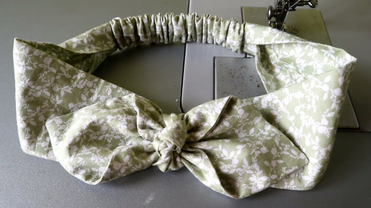 Cara Buat Bandana / Bando Anak Simple | How to make a simple children's headband