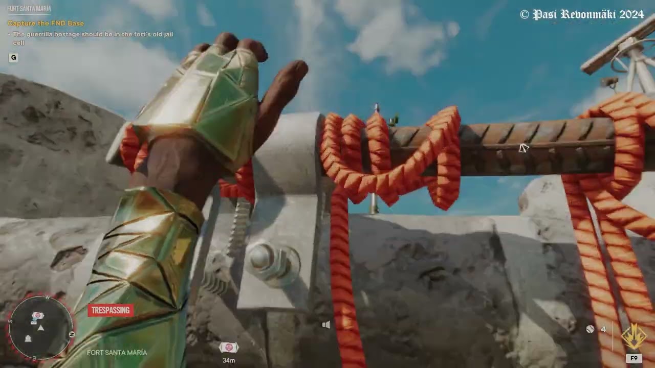 Far Cry 6 Insurgency Crushed FND Base Fort Santa María Cristobal Maxia + Dogfighter auto pistol