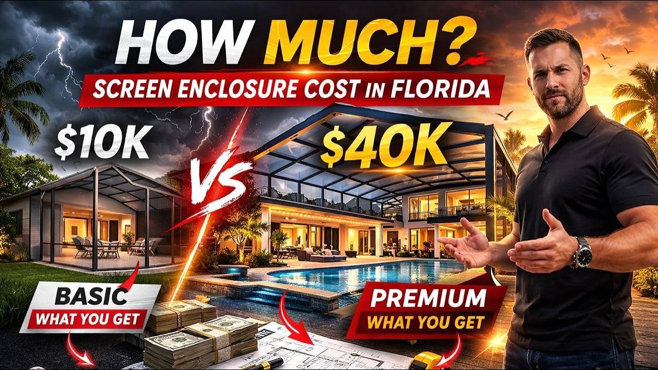 How Much Does a Screen Enclosure Cost in Florida?
