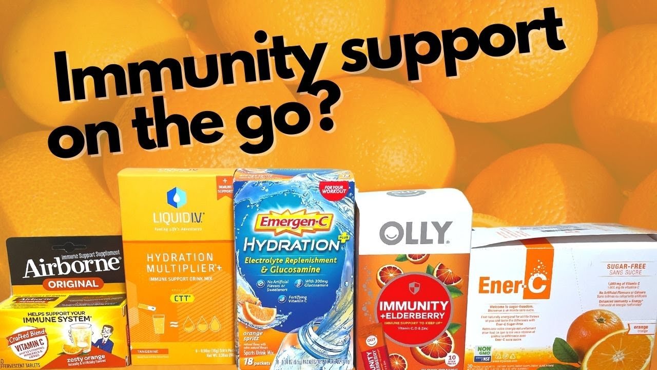 Testing Immunity Support Drinks for Camping & Home