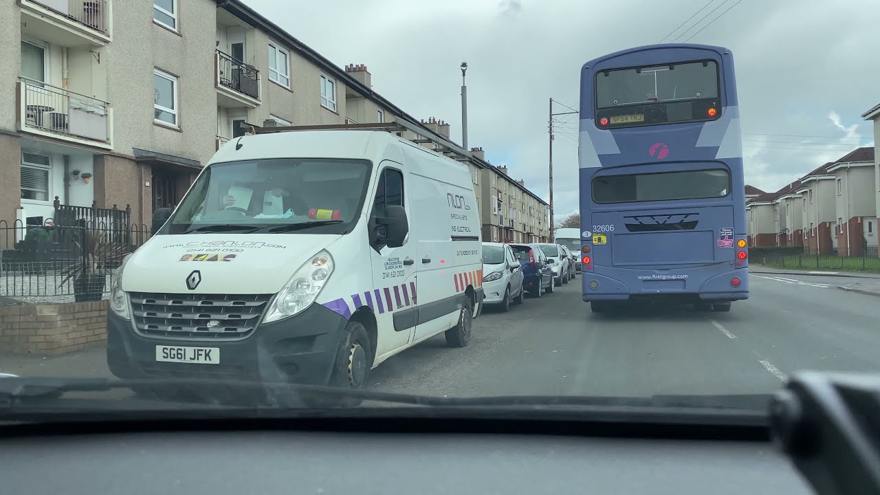 Driving in Glasgow - Easterhouse, Provanhall, and Garthamlock - April 2021