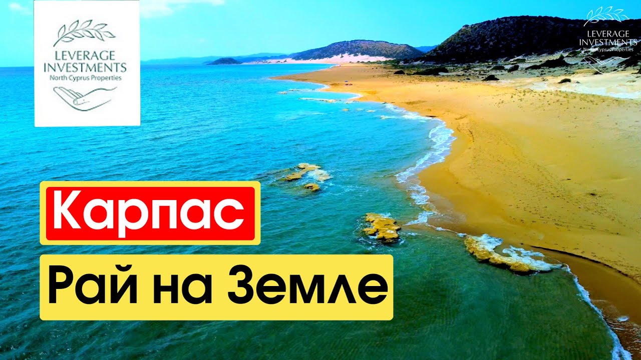 Знаменитый полуостров Карпас. Заповедная зона Северного Кипра. Leverage Investments