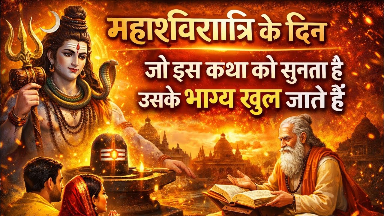 महाशिवरात्रि व्रत कथा 2026 | Mahashivratri Vrat Katha | Moral stories | kahani | Hindi stories