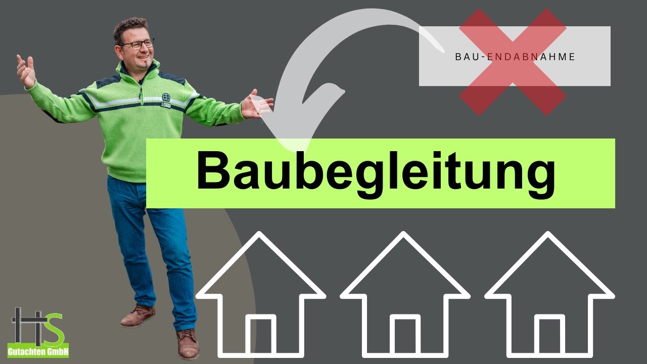 Darum ist eine Baubegleitung sinnvoller als 