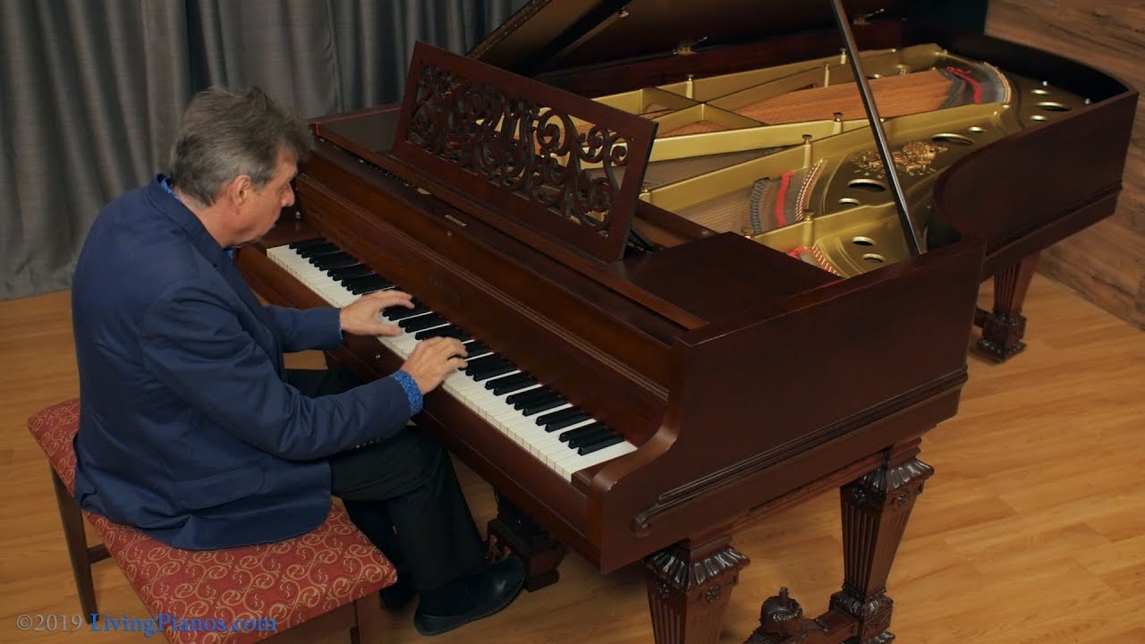 Rare 100-Year-Old Chickering Concert Grand: Like New!