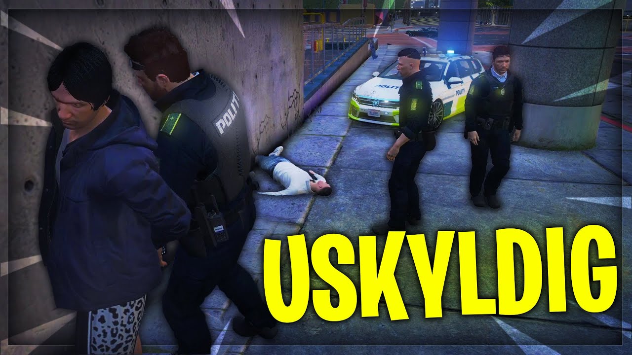 Politiet K&oslash;rer en Ned og ANHOLDER MIG! - DANSK GTA 5 RP FIVEM