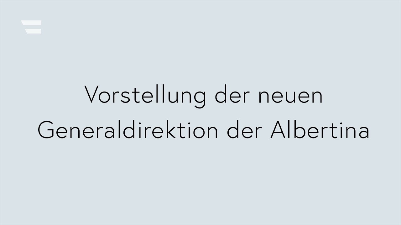 Vorstellung der neuen Generaldirektion der Albertina
