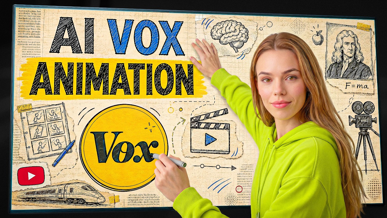 Как создать AI-анимацию в стиле Vox (полный рабочий процесс)