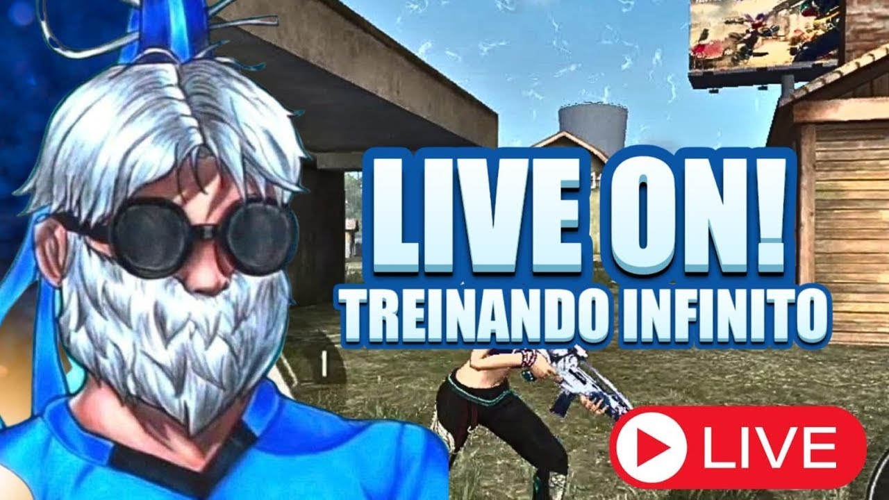 FREE FIRE AO VIVO 🔴 XTREINO COM O CHAT DA LIVE 🔴 Haridade FF ONN