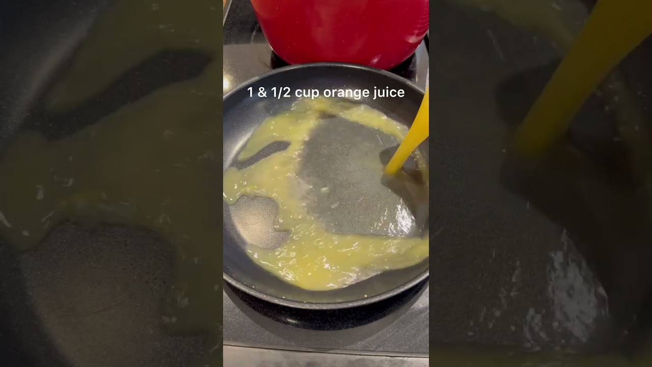Ginger Orange Tofu Recipe #shorts